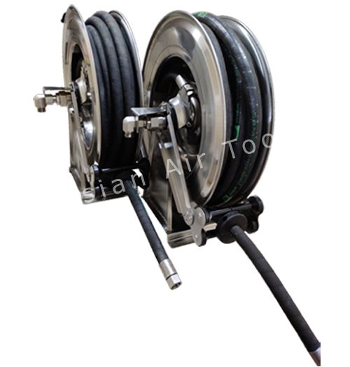 Single Stand Stainless Steel Hose Reel